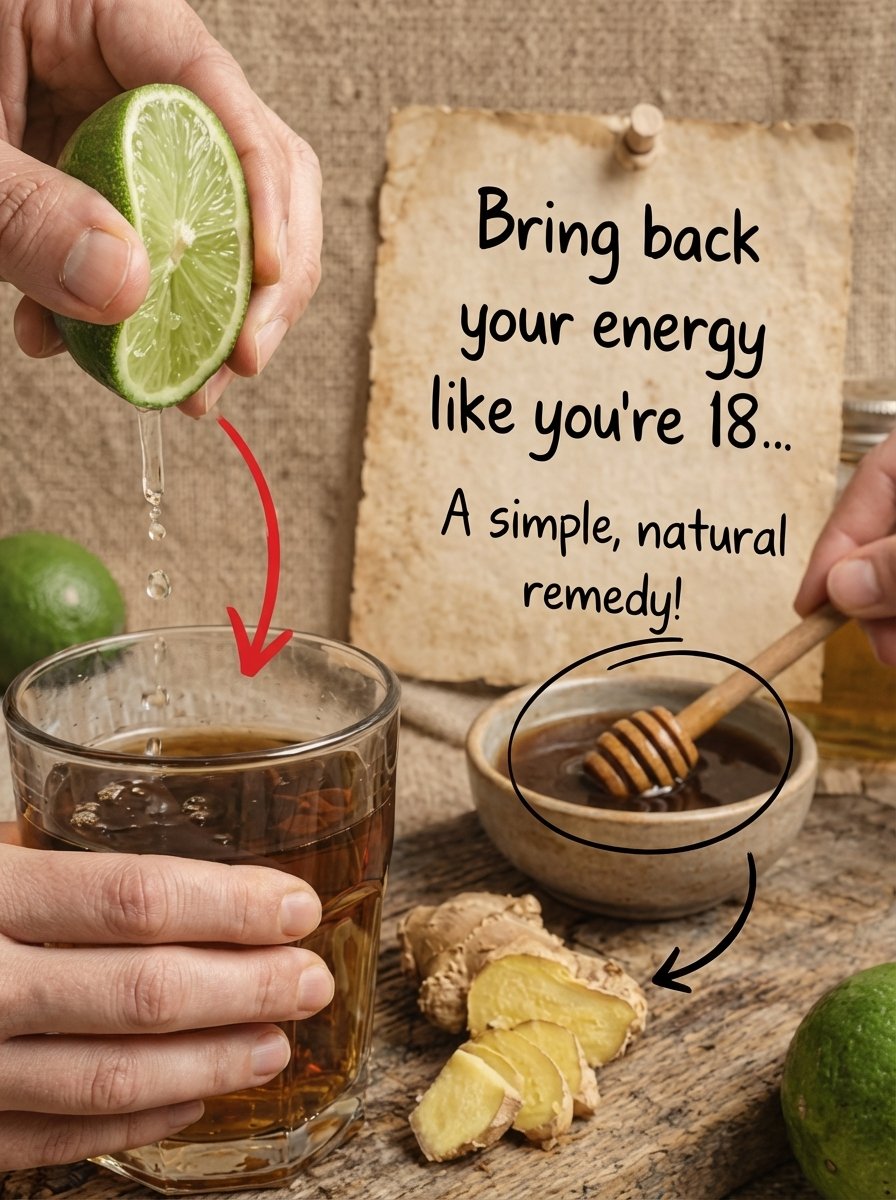 Over 50 and Drained by Nightfall? Unlock Your Evening Energy with This Simple 1-Minute Drink Routine (Don't Miss This!)