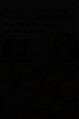 STOP! This Common Ginger Mistake Is Actually Making Your Wrinkles WORSE (And How to Fix It Now)