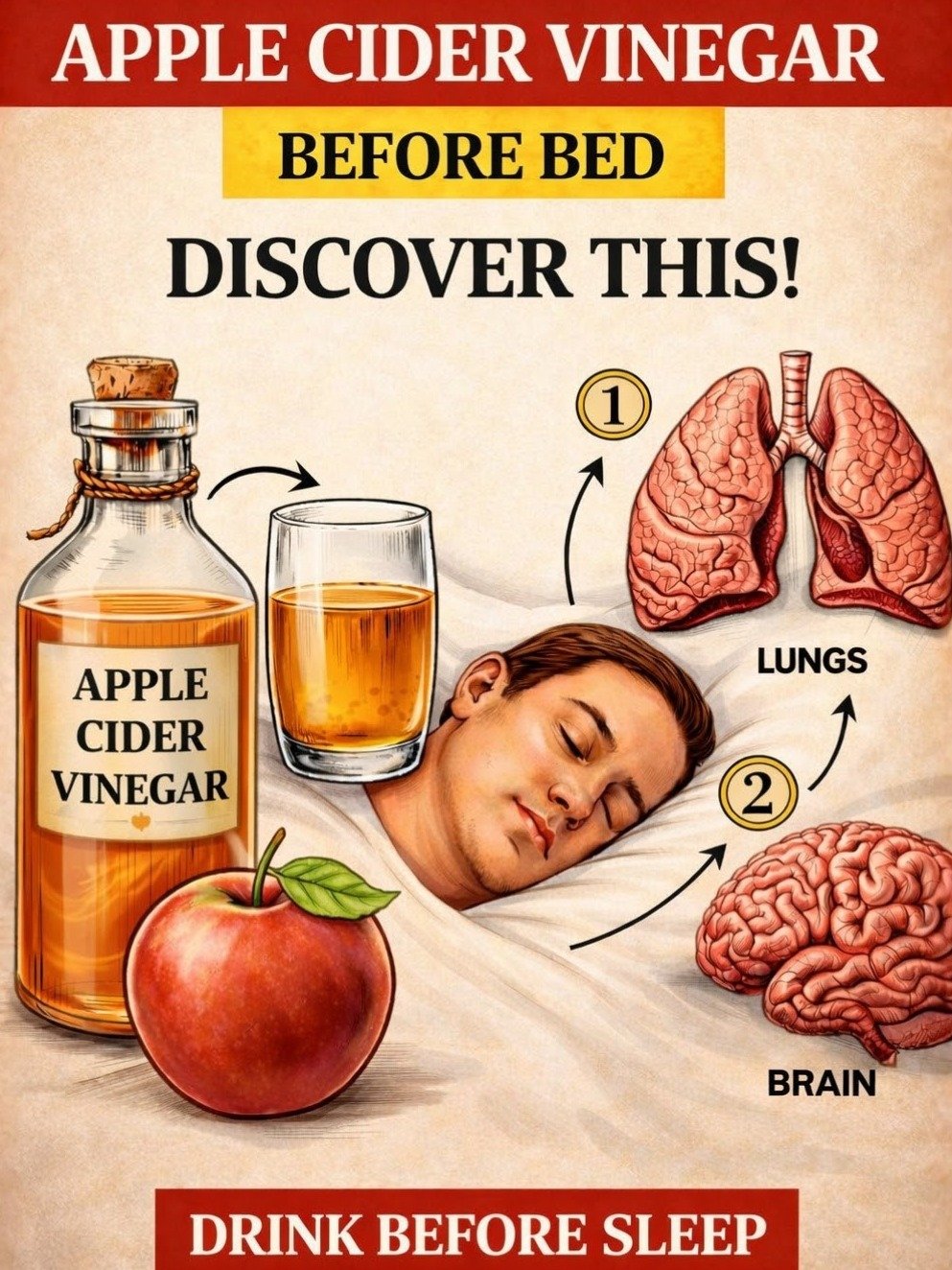 The Midnight Elixir: 6 CRUCIAL Things That *Really* Happen to Your Body When You Drink Apple Cider Vinegar Before Bed (You Won't Believe #3!)