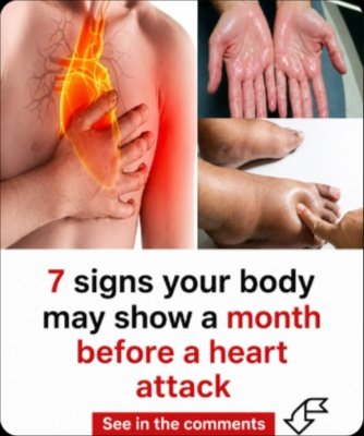 Your Body Is WARNING You: 7 CRITICAL Signs That Appear a Month Before a Heart Attack (Don't Ignore These Life-Saving Clues!)