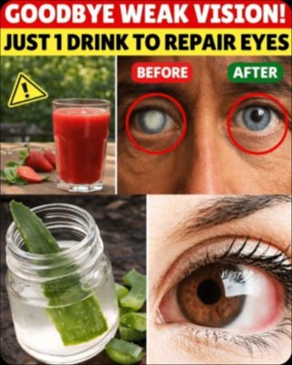 Forget Blurry Vision! This Simple 3-Minute Daily Drink Could Be Your Secret Weapon for Sharper Eyes, Even Past 90