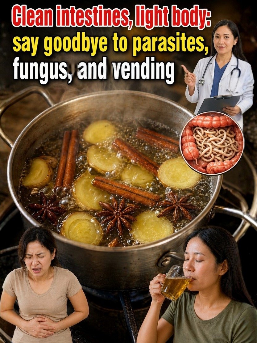 Just 4 Ingredients: The Ancient Herbal Elixir That Could Revolutionize Your Gut Health & Detox (Viral Recipe!)