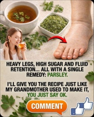 The Forgotten Garnish That Changes EVERYTHING: How Parsley Tea Can Instantly Relieve Heavy Legs, Slash Bloat, and Balance Blood Sugar!