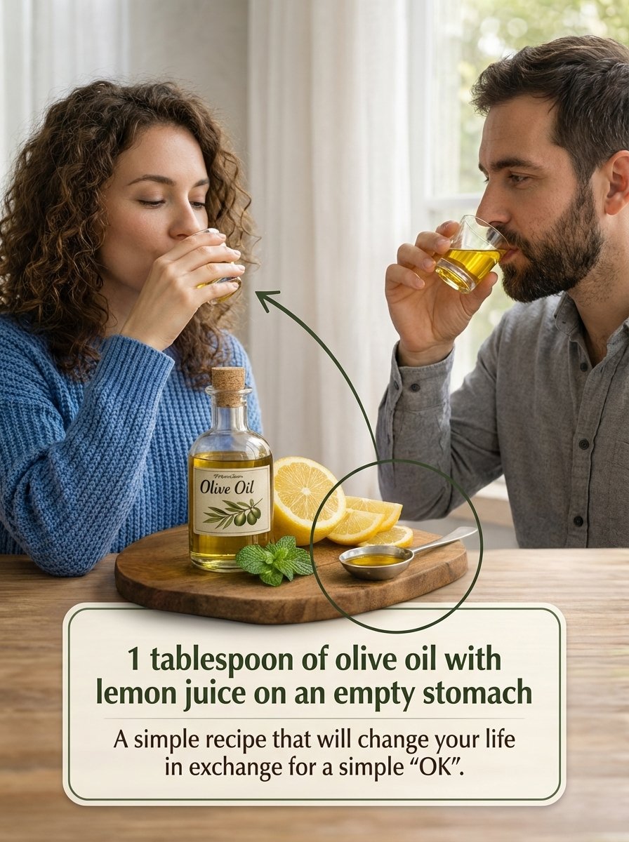 The 1-Minute Morning Ritual That Could Change Your Life: Why Olive Oil & Lemon Juice Is Your Gut's Best Friend!