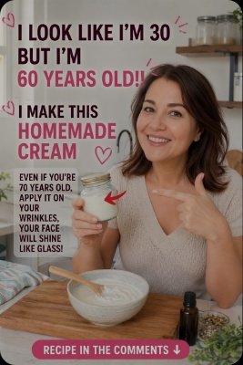Wrinkles? Dark Spots? Discover the 3-Ingredient DIY Cream That Could Change Your Skin Forever!