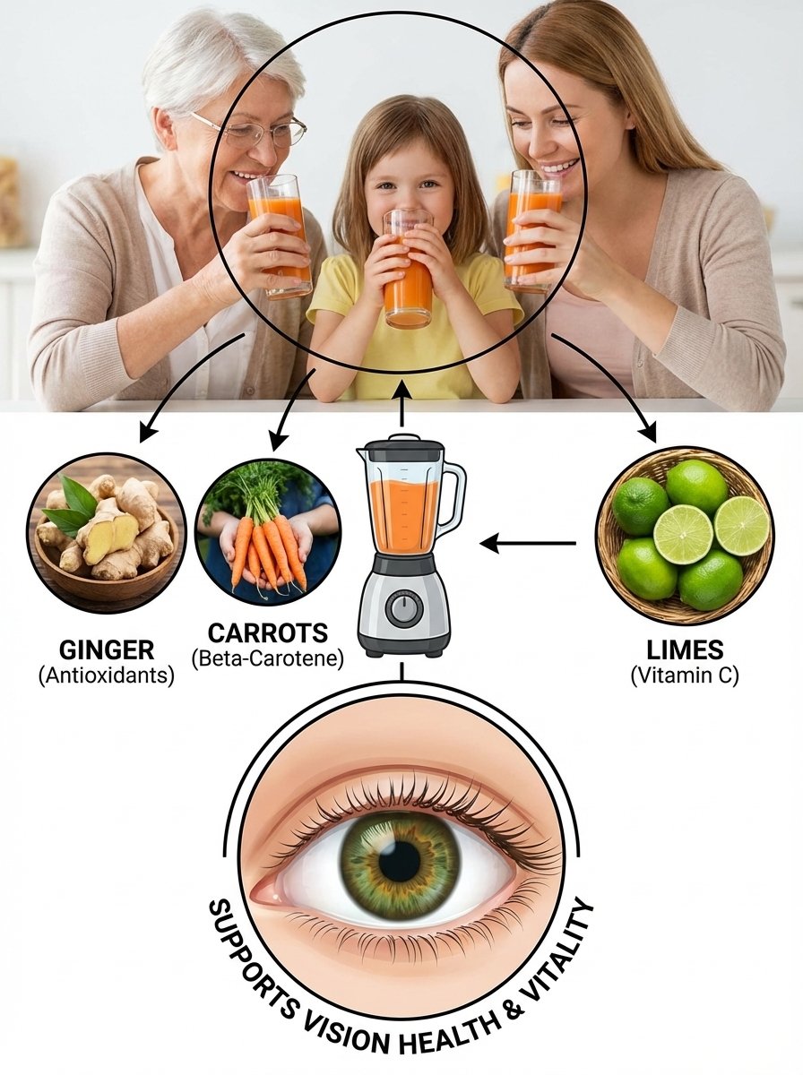 I Was Losing My Vision: My Eye Doctor Revealed THIS Simple Juice Recipe That Changed Everything (You NEED To See This!)