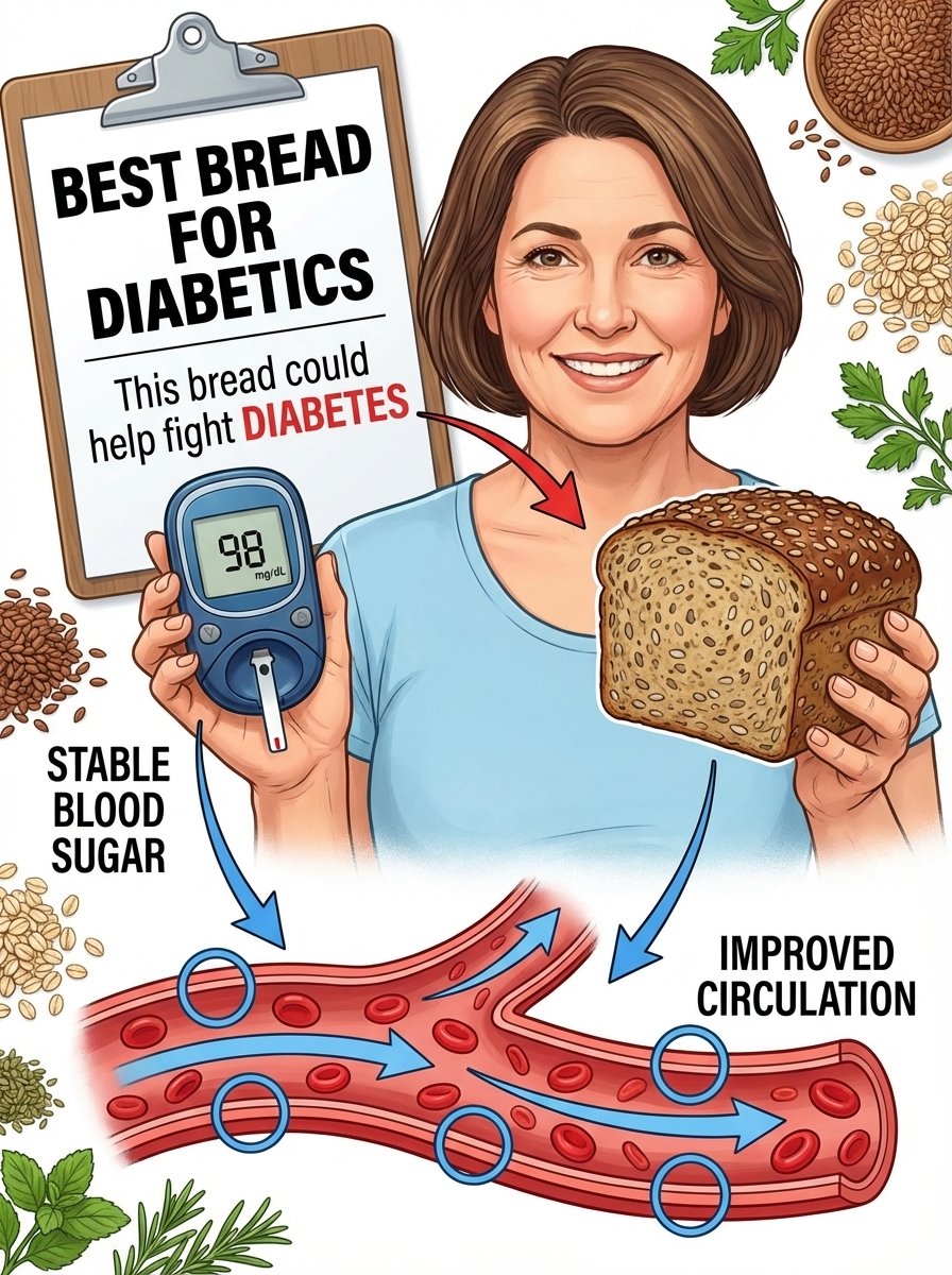 Diabetic? Don't Miss Out: The 5 'Secret' Breads That Won't Spike Your Blood Sugar!