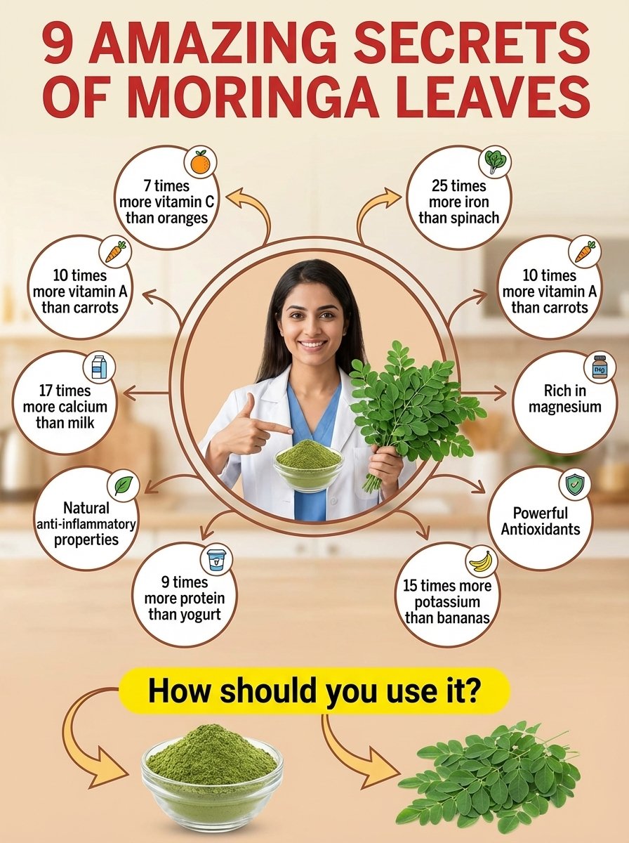 The 'Miracle Tree' Secret: 9 Moringa Benefits You CAN'T Miss (Unlock Your Best Health Daily!)