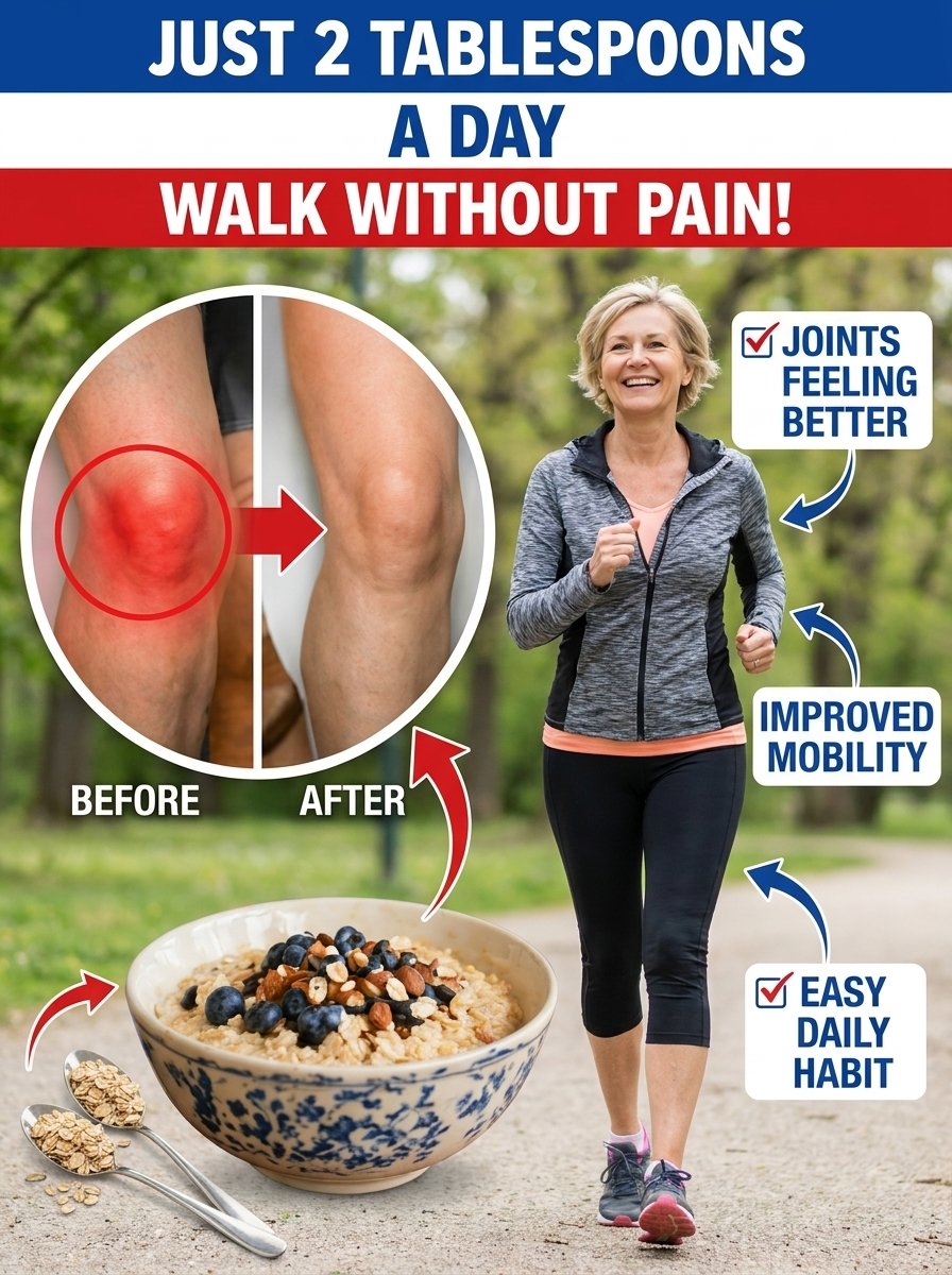 Unlock Shocking Knee Comfort: The 2-Tablespoon Daily Secret Hiding in Your Pantry (You Won't Believe How Easy!)