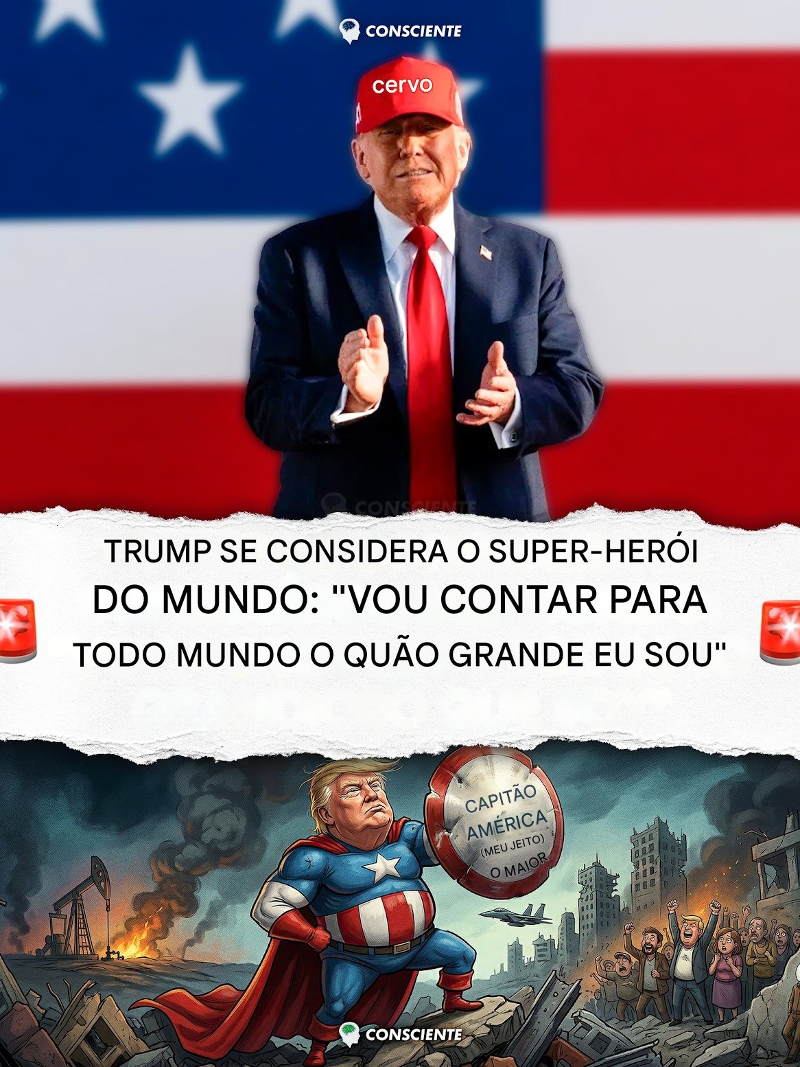 The Unseen Force: How Trump's 'Superhero' Image Is Shaking Up the Global Crisis and What It Means for YOU