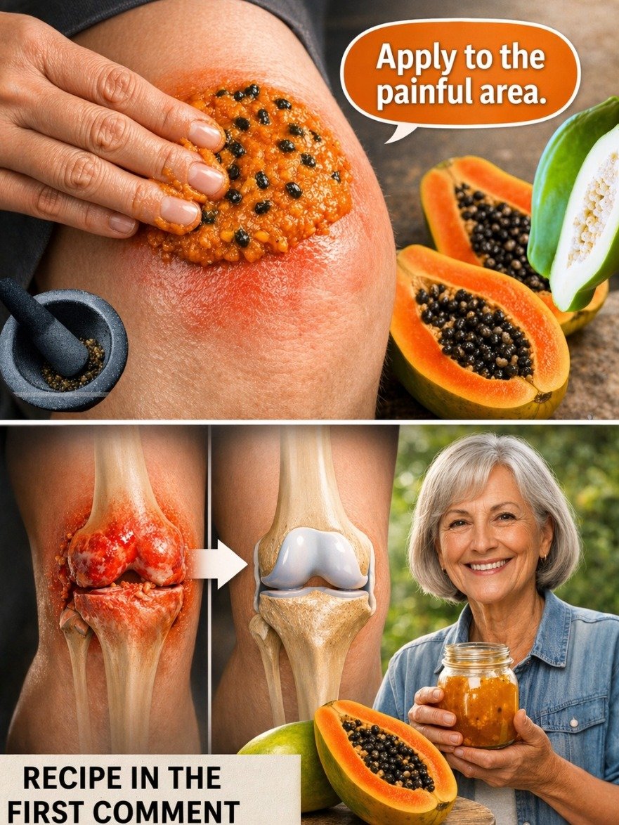 The Forgotten 10-Minute Secret: How Green Papaya & Its Seeds Can Transform Your Joint Comfort!