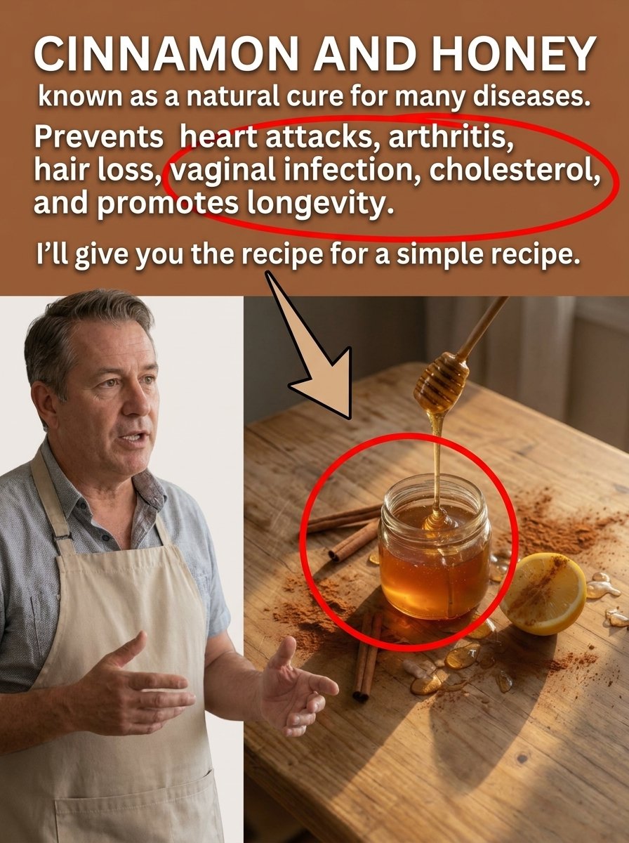 The Shocking Truth About Honey & Cinnamon: Just 1 Teaspoon Daily Could Transform Your Health (Don't Miss This!)