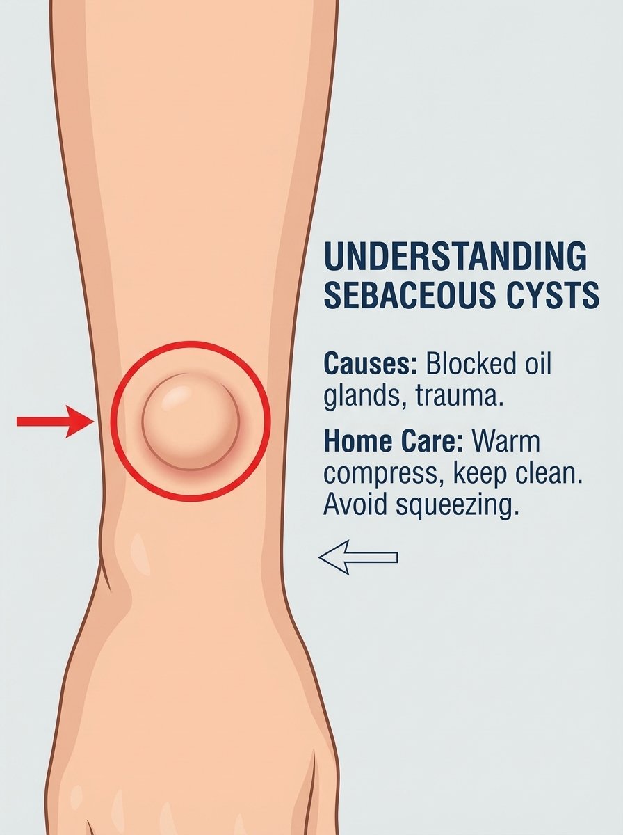 The Bump You Can't Ignore: What Your Sebaceous Cyst Is Trying to Tell You & How to Get Rid of It FOR GOOD