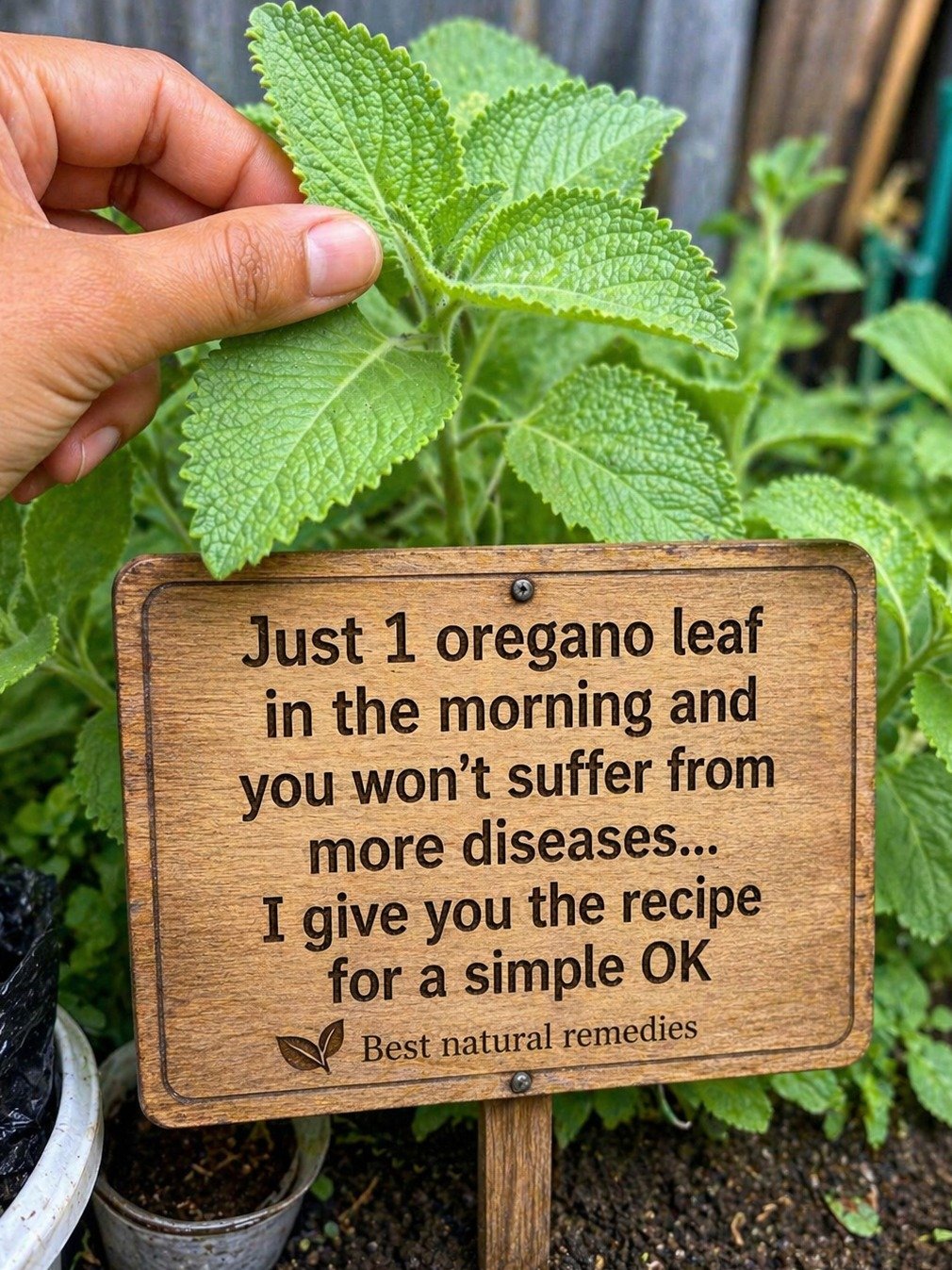 The #1 Daily Habit You're Missing: Just ONE Big-Leaf Oregano Leaf Can Transform Your Health! 🌿