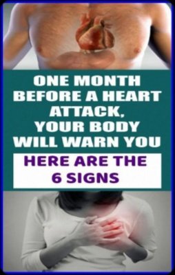 6 Life-Saving Signs Your Heart Is in Trouble (Up to a Month BEFORE a Heart Attack Hits!)