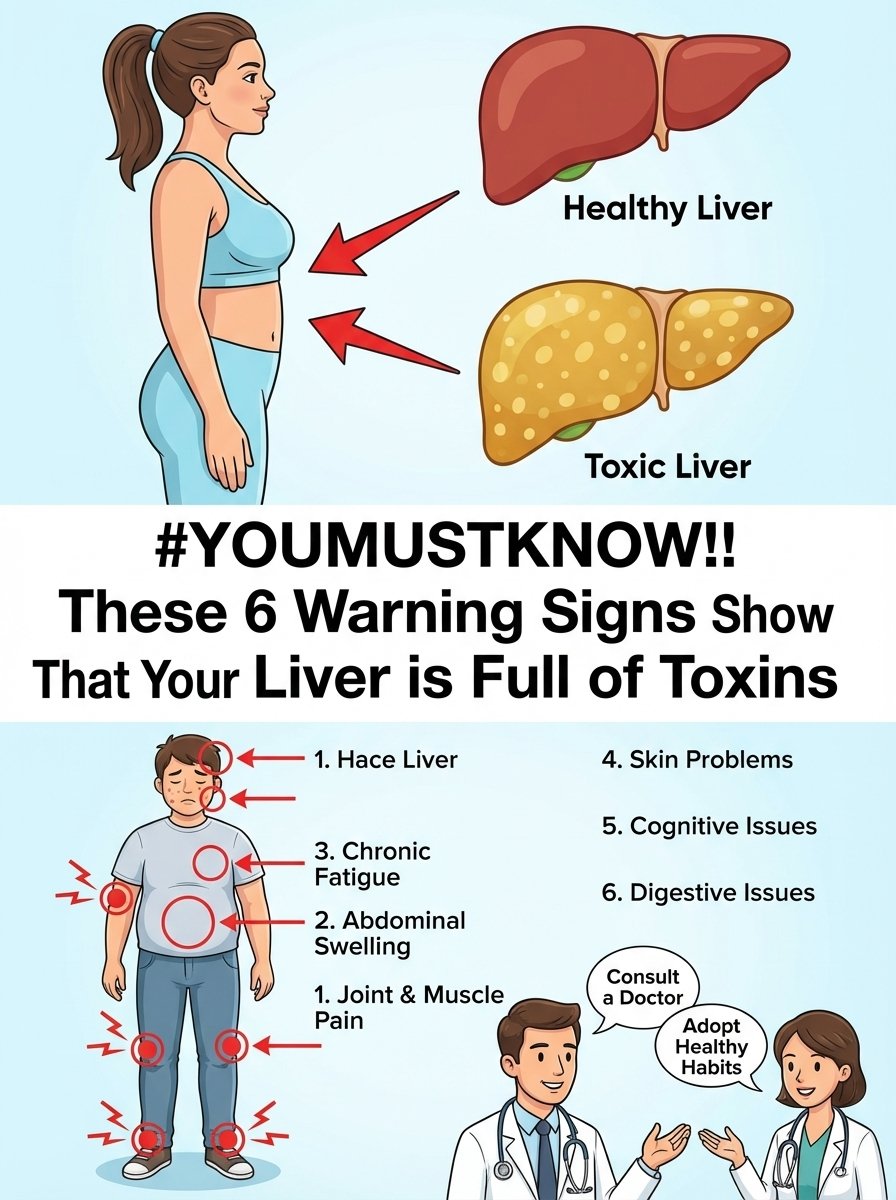 Your Liver Is Screaming For Help: 6 Shocking Signs It's Drowning In Toxins (And How To Save It!)