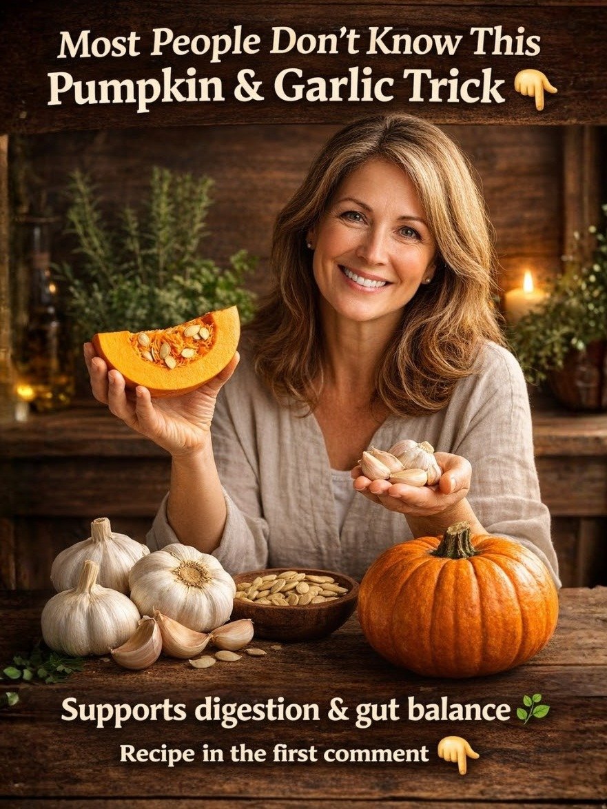 The Ancient Secret Grandma Knew: This 2-Ingredient Pumpkin & Garlic Blend Will Unlock Your Best Digestion!