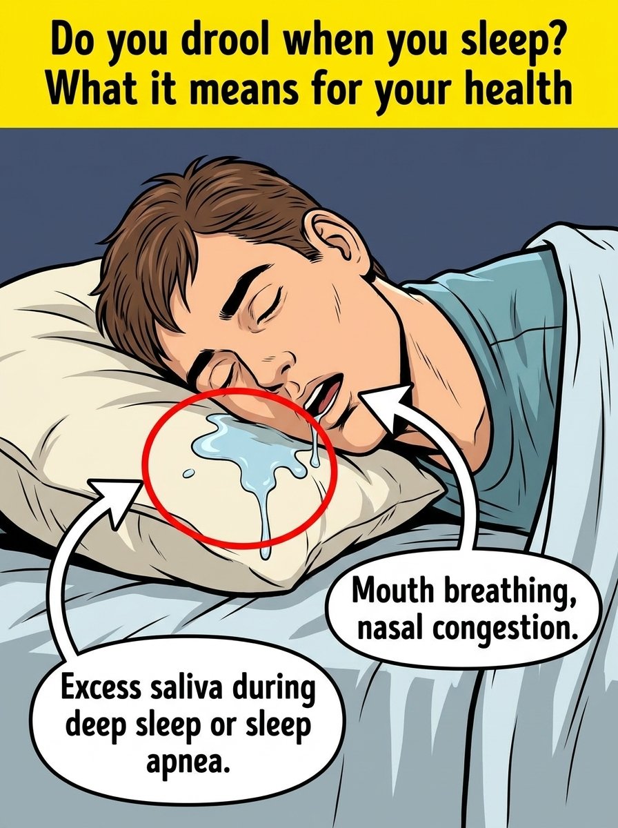 Waking Up to a Wet Pillow? Your Nighttime Drooling Could Be a Secret Message About Your Health!