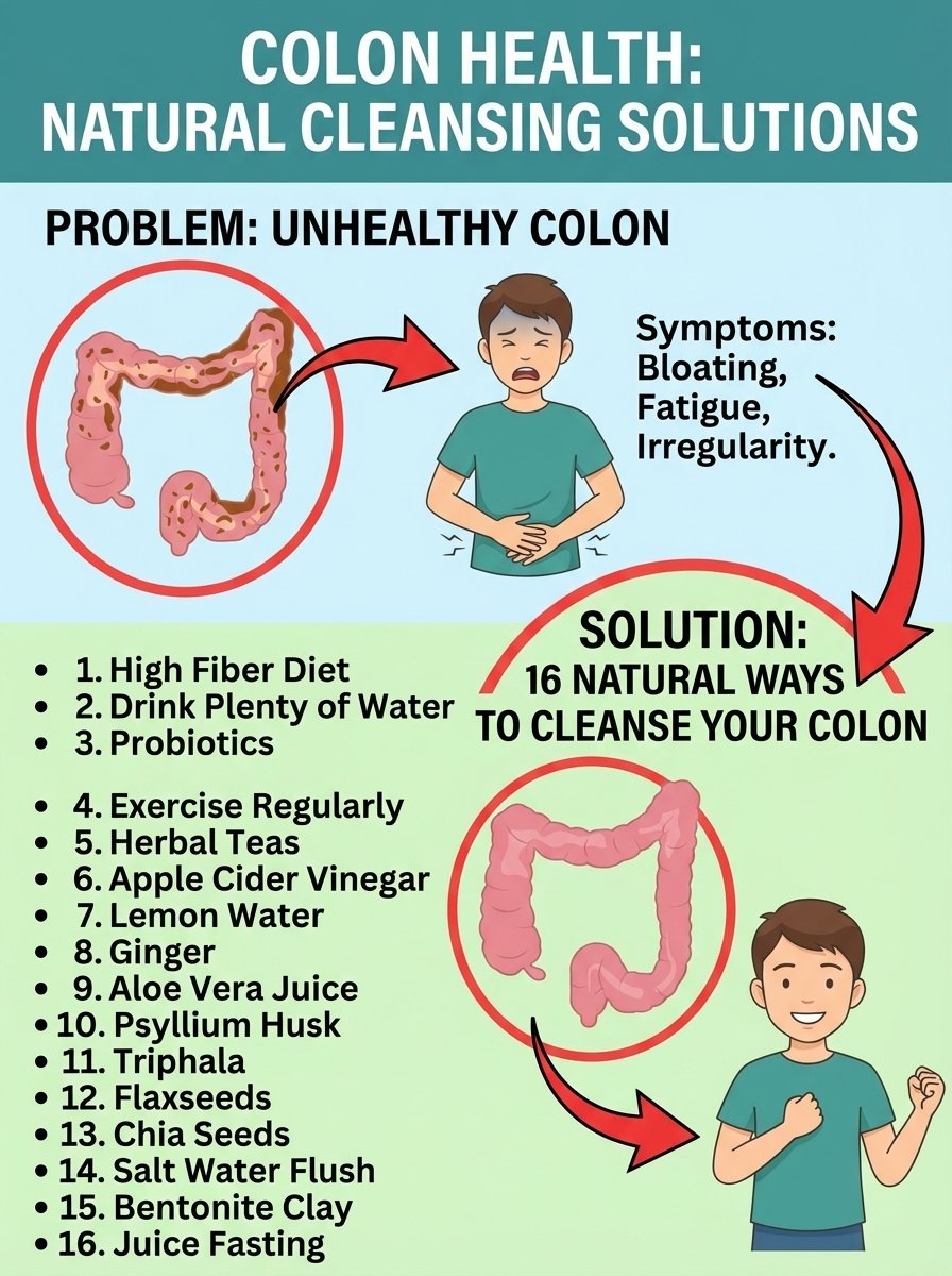 Unlock Your Inner Radiance: 16 SHOCKING Natural Ways to Deep Clean Your Colon (You Won't Believe the Results!)