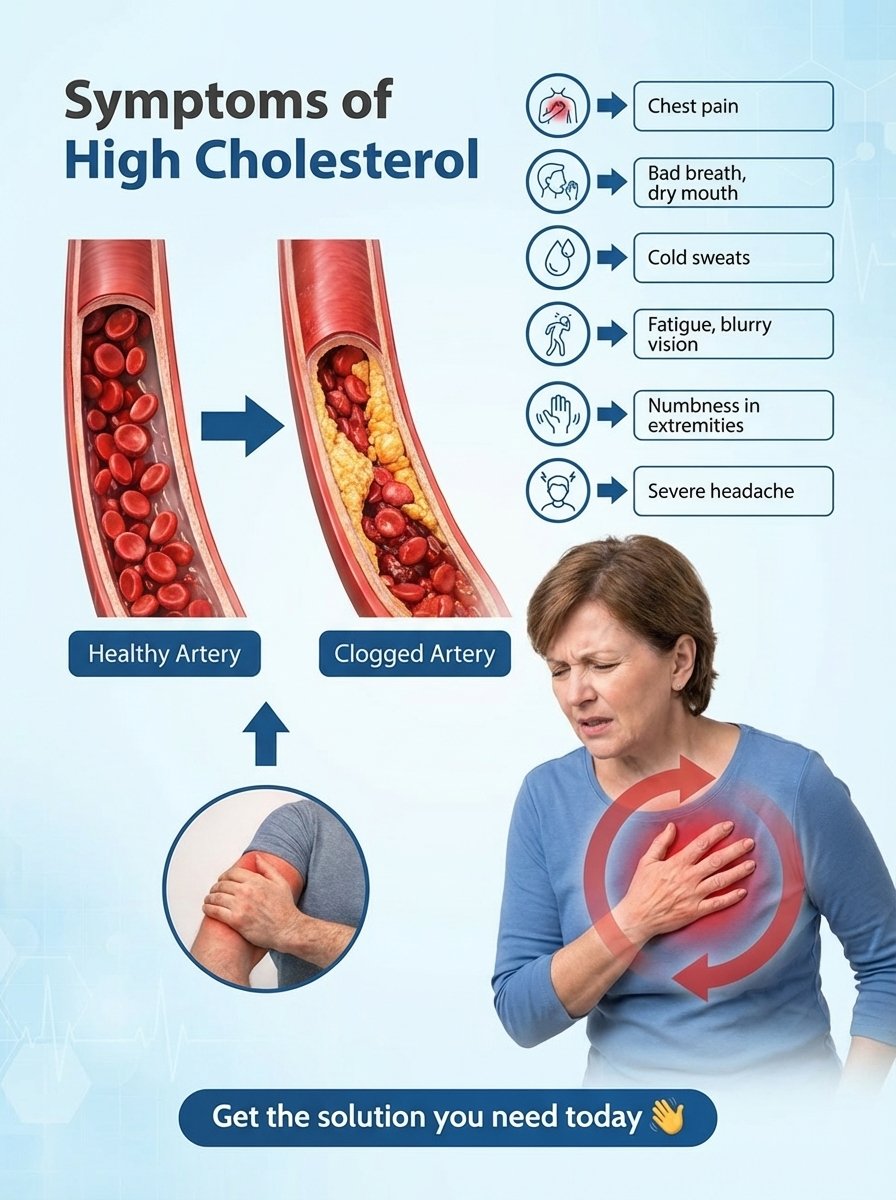 The Silent Threat: 7 Critical High Cholesterol Warnings Your Body Might Be Hiding