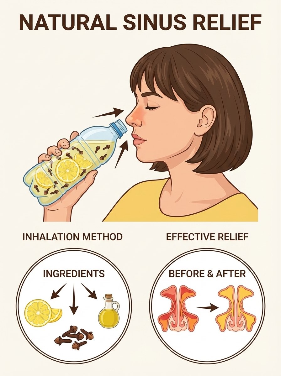 Unbelievable! This 3-Ingredient Home Remedy Vanishes Sinus, Rhinitis & Dizziness FAST!