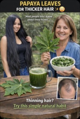 Forget Expensive Serums: This Natural Papaya Leaf & Spinach Juice Could TRANSFORM Your Hair Growth!