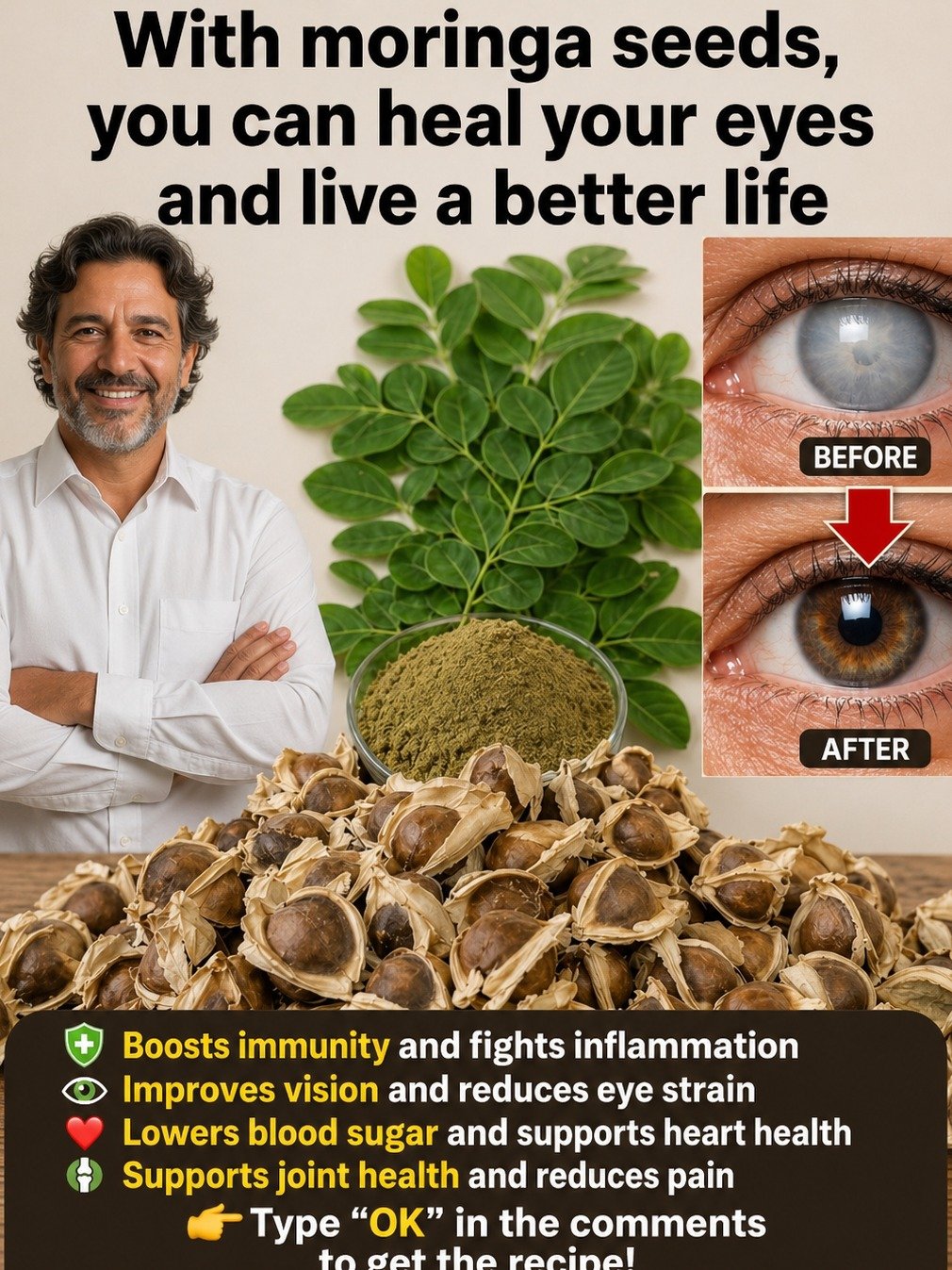 Don't Miss Out: The Ancient 'Tree of Life' Secret for Crystal Clear Vision – 4 Moringa Recipes You NEED!