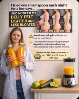 Stop Bloat in 5 Minutes: This Viral Juice Recipe Is Your Secret to a Lighter, Flatter Belly!