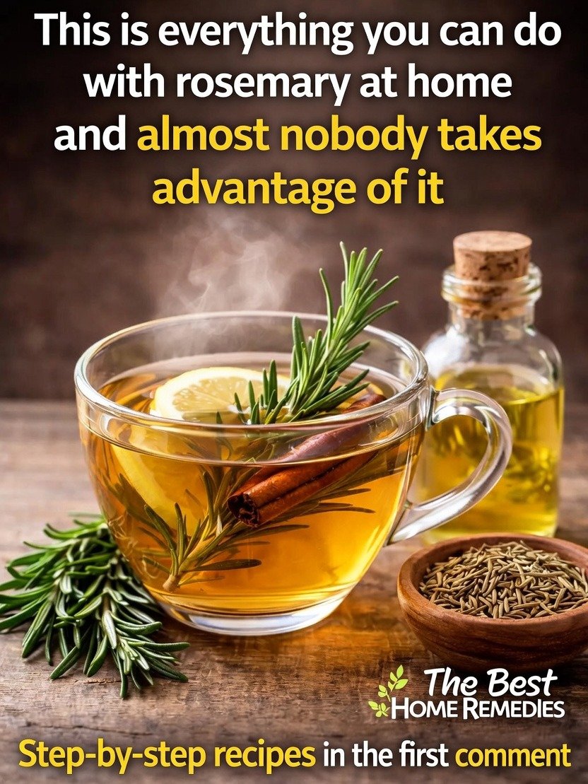 Unlock the Ancient Secret: How Rosemary Can TRANSFORM Your Hair, Brain, and Health – Don't Miss These 5 Simple Remedies!