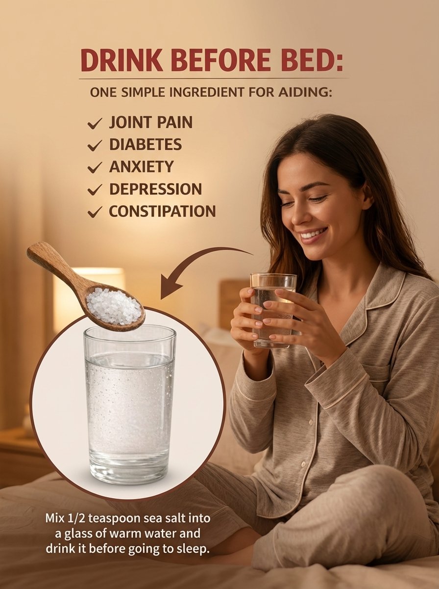 The Unexpected Nighttime Ritual: Why a Pinch of Salt Before Bed Could Be Your Secret to Better Sleep