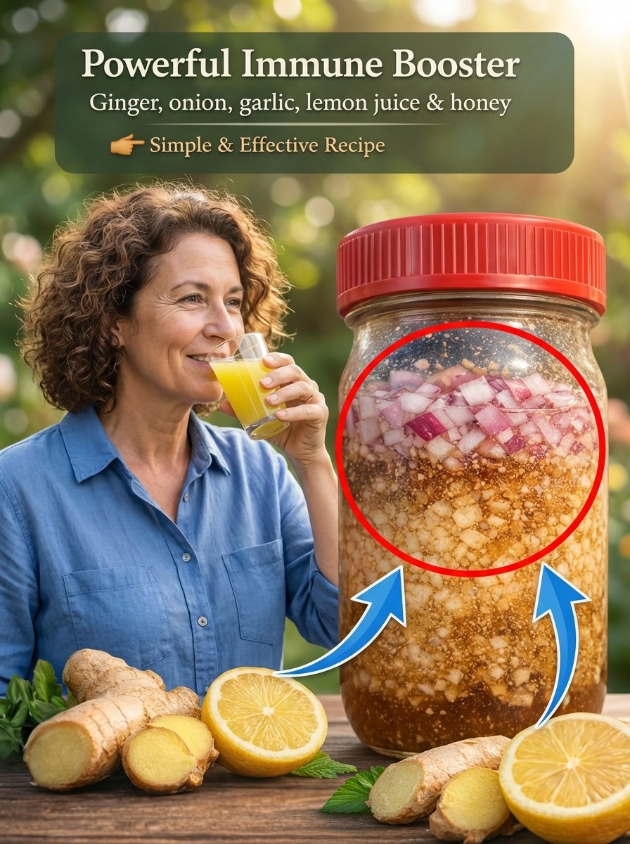 Unlock Your Body's Hidden Power: This 4-Ingredient Ginger, Garlic, Onion & Lemon Elixir Is a Game-Changer!