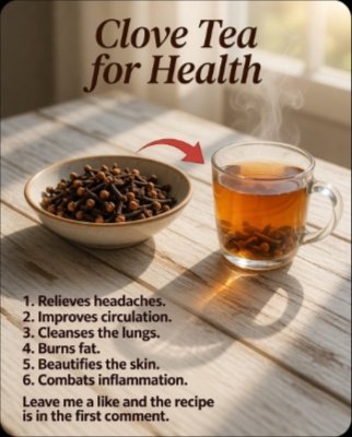Unlock 7 Hidden Health Secrets: This Simple Clove Tea Can Transform Your Body (You WON'T Believe #4!)