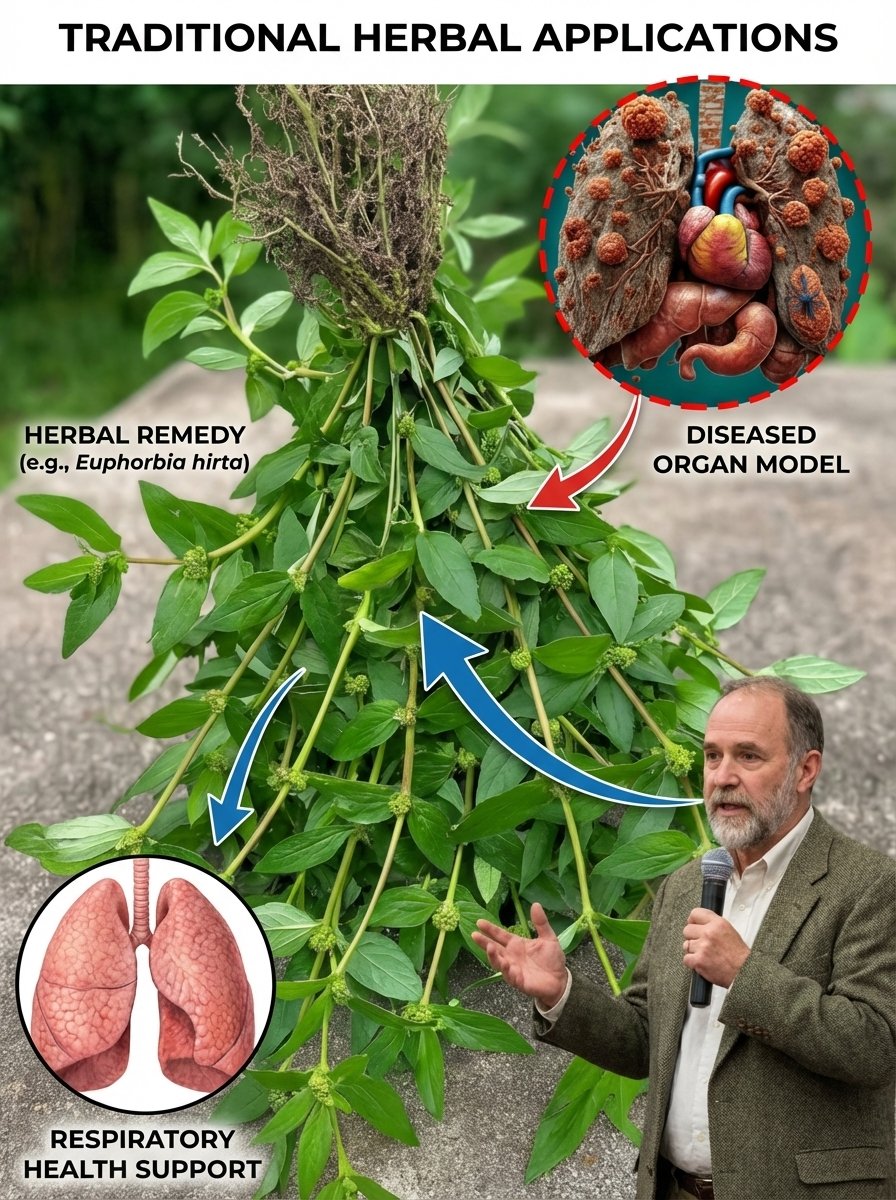 The ONE "Weed" You Should NEVER Pull: Unlocking the Ancient Healing Secrets of Euphorbia Hirta