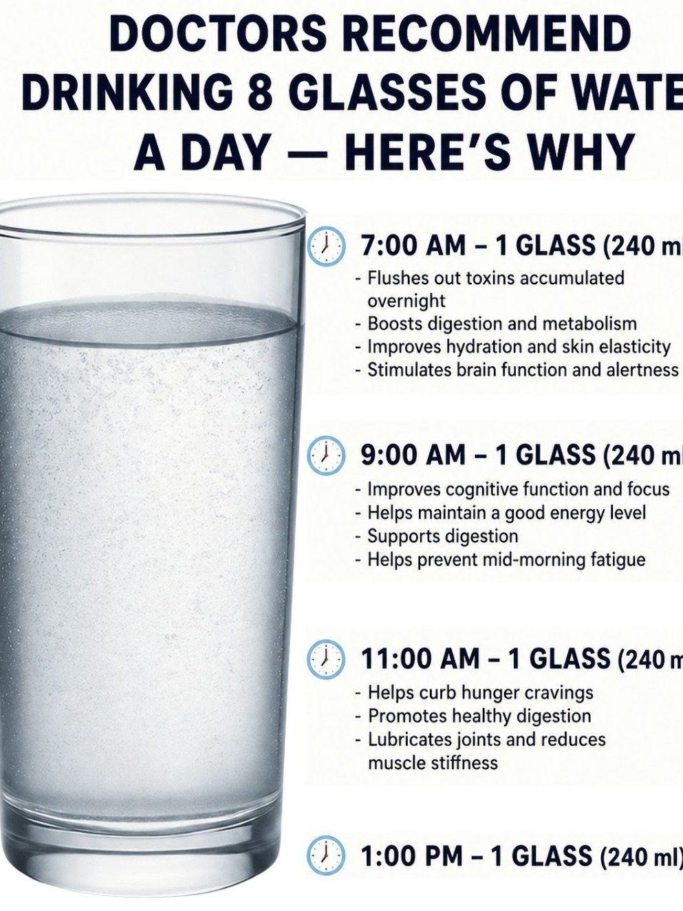 Unlock Your Best Self: The 8-Glass Water Habit Doctors Swear By (And How It Transforms Your Life!)