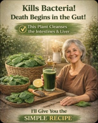 The 7-Day Spinach Secret: Detox Your Gut, Revitalize Your Liver, and Unleash Your Energy!