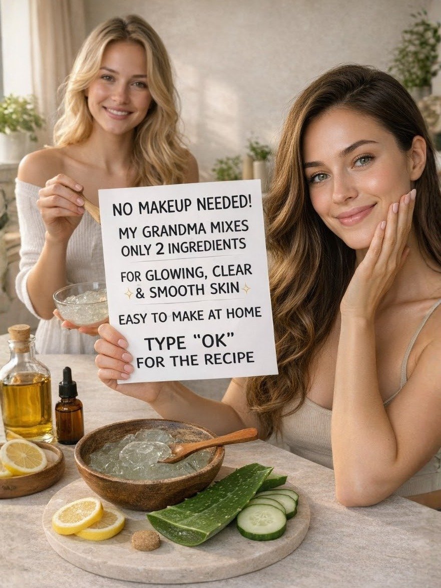 Grandma's BEST Kept Secret: Just 2 Ingredients for GLOWING, Youthful Skin You WON'T Believe!