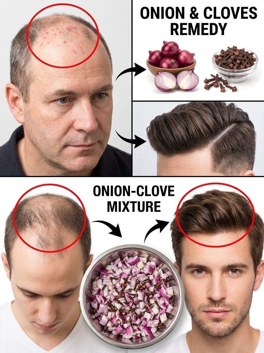 The Viral 2-Ingredient Soak: Can Onion & Cloves REALLY Stop Your Hair Loss? (The Shocking Truth Revealed)