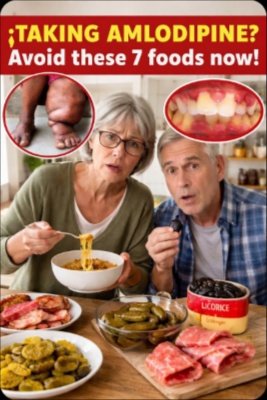 Amlodipine Alert: 7 Surprising Foods You MUST Avoid to Protect Your Heart!