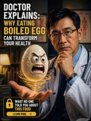 The Boiled Egg Secret: How 2 Eggs a Day Can Transform Your Body & Brain (Don't Miss Out!)