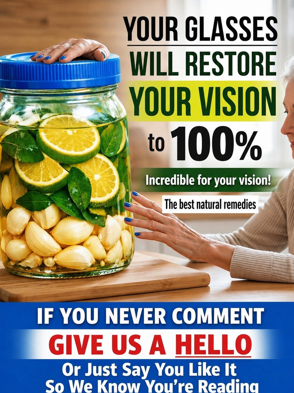 The Eye-Opening Secret: Why Everyone's Raving About This Garlic, Lemon & Green Apple Elixir!