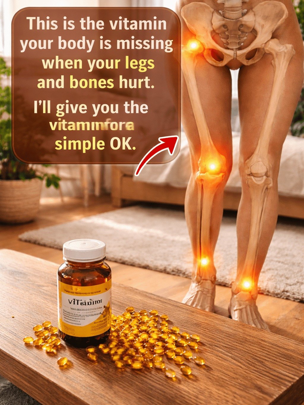 Is THIS Vitamin Deficiency Secretly Causing Your Aching Legs & Bones? What 90% of People Miss!