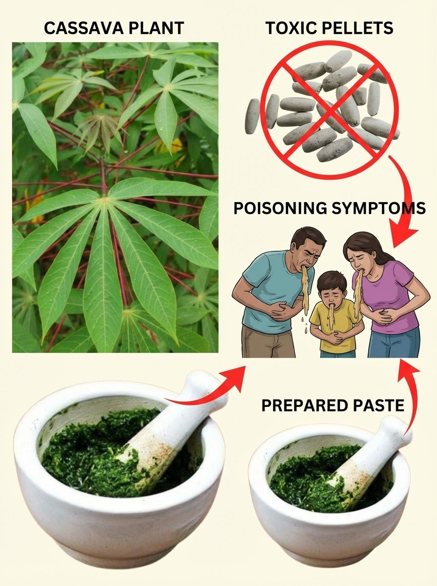 Vomiting Non-Stop? This Ancient 2-Day Home Remedy with Cassava Leaves Could Be Your Game-Changer!