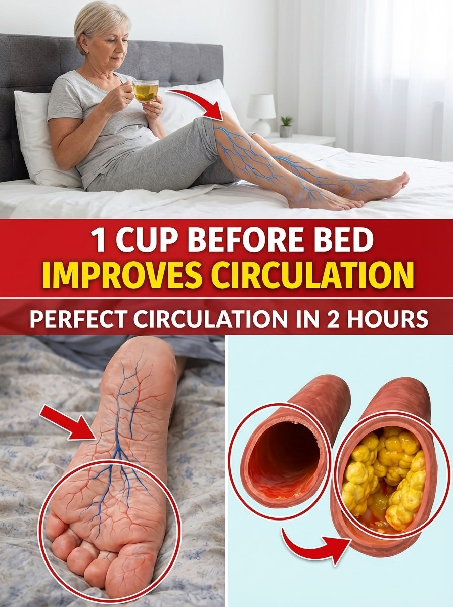 The ONE Cup Before Bed That Could Change Everything: Why You're Missing Out on Deeper Sleep & Better Circulation!