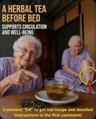 Tired Legs? Discover the 1-Minute Warm Drink Seniors Swear By for Better Circulation!