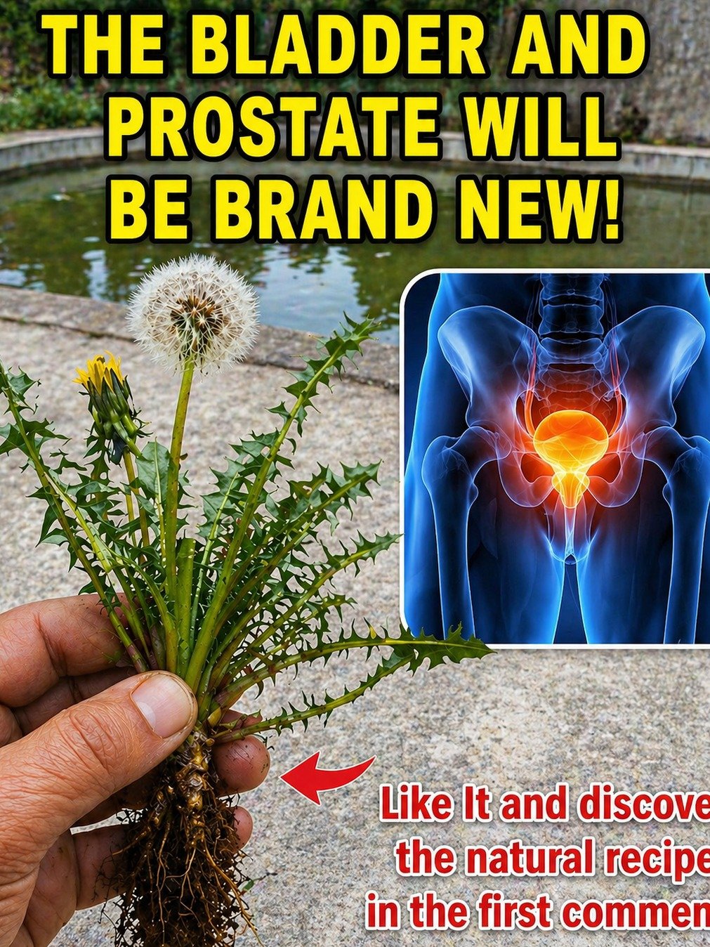 The Backyard 'Weed' That Could End Your Nighttime Bathroom Trips: Unlock Dandelion's Secret for Bladder & Prostate Health