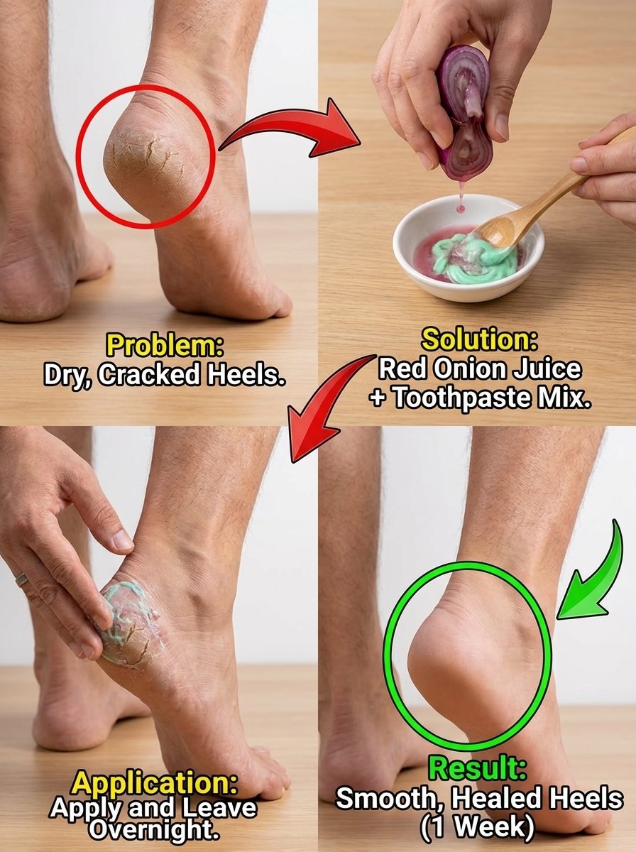 Cracked Heels? You Won't Believe These 5 Kitchen Secrets Can Transform Your Feet Overnight!