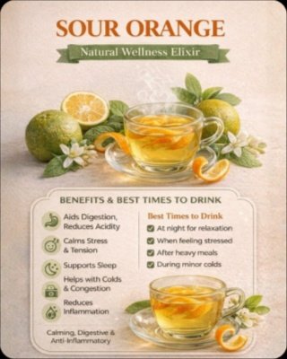 The Ancient Secret You're Missing: How Bitter Orange Peel Tea Can Revolutionize Your Digestion, Sleep, and Calm!