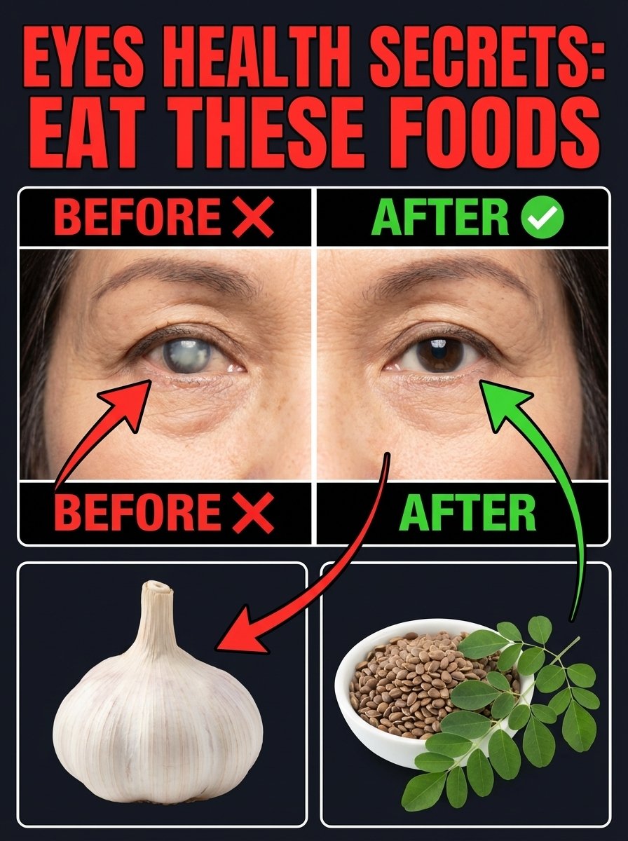 Unlock Ageless Eyes: The 17 Secret Foods Seniors Need to See Clearly for DECADES!
