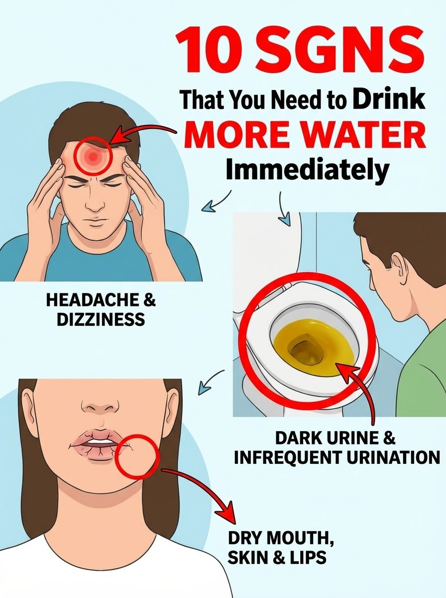 Unmasking Dehydration: 10 Urgent Signs Your Body Is Secretly Begging For Water (Don't Miss #5!)