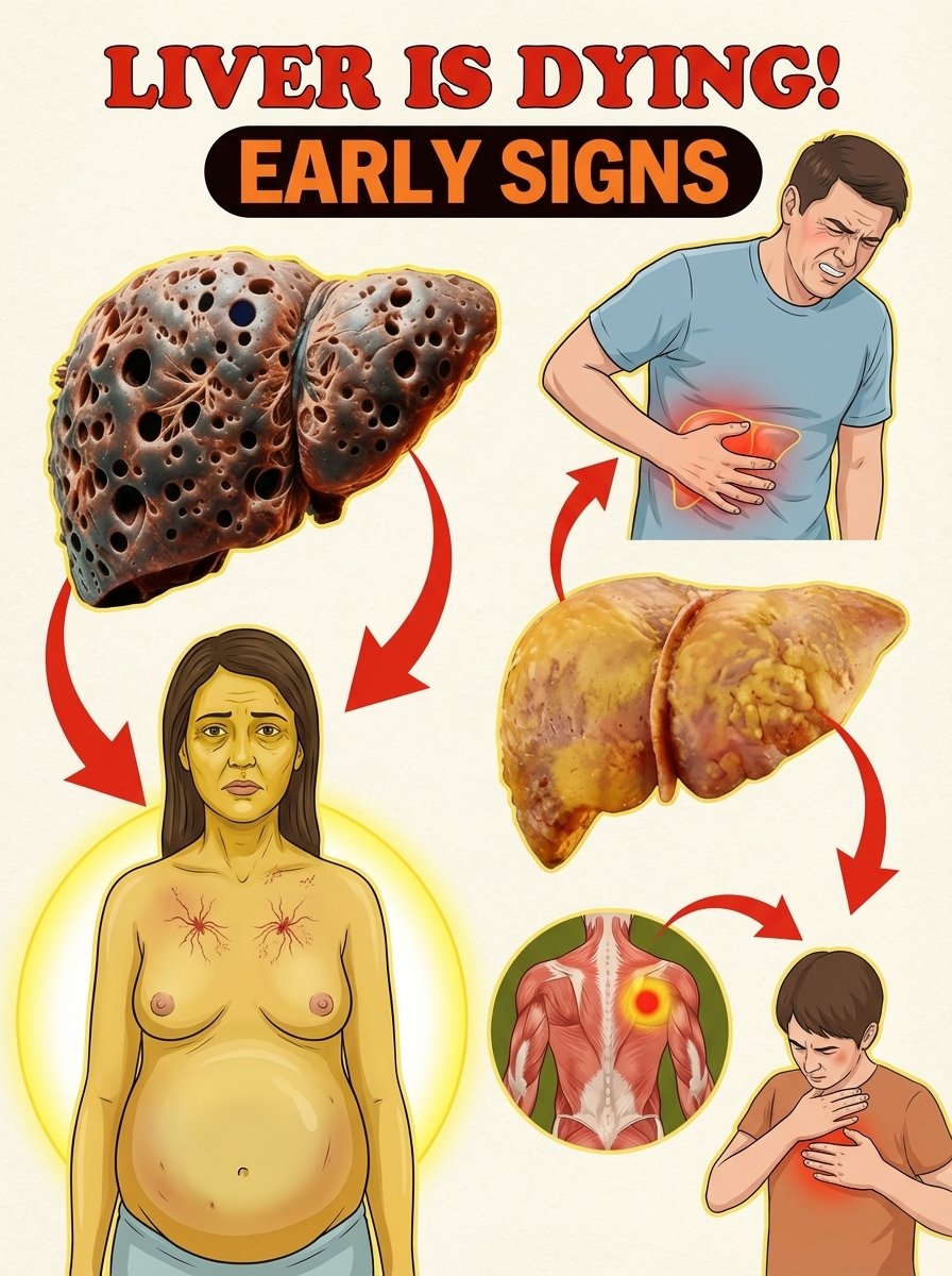 🚨 17 Critical Body Alarms Your Liver Is Silently Sounding (Don't Miss These Life-Saving Warnings!)